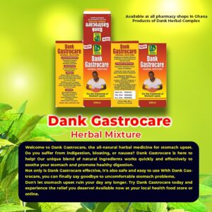 Dank Gastrocare for upset stomach - Rapid News Gh